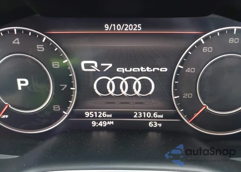 2018 Audi Q7 3.0T Premium from USA, damaged, VIN WA1LAAF73JD000759